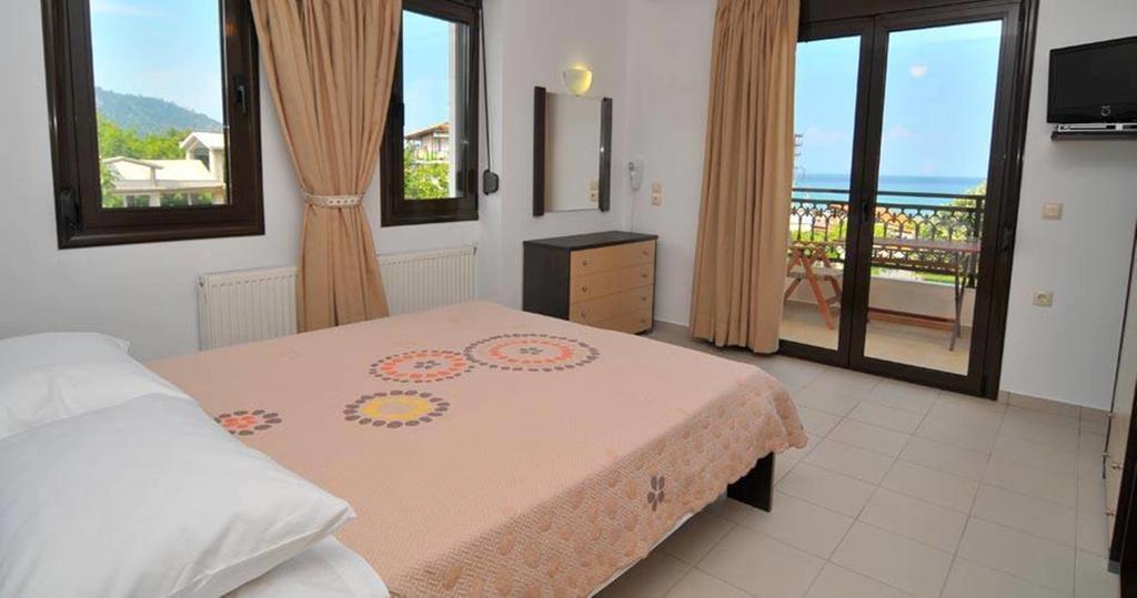 Appartement Vista Al Mar à Skala Potamia  Chambre photo